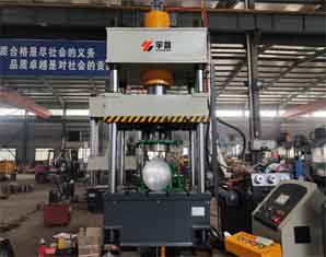 200噸三梁四柱帶頂出缸裝置拉伸機