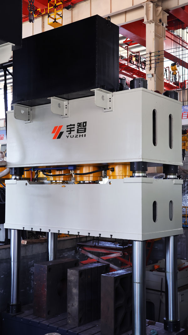 1500噸塑料排水溝模壓成型液壓機(jī)